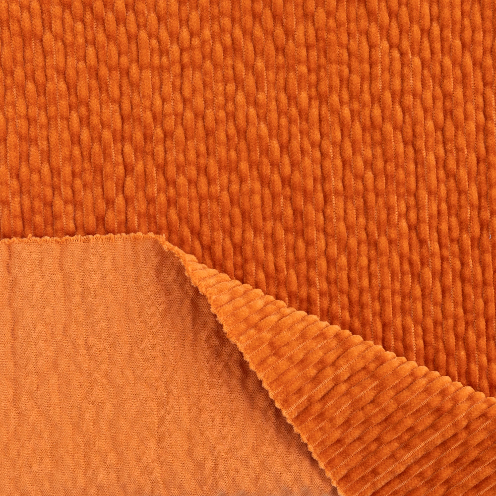 KLD10052 6W Modal-Cotton Stretch Fine Wale Bubble Corduroy Fabric for coats,pants, hats