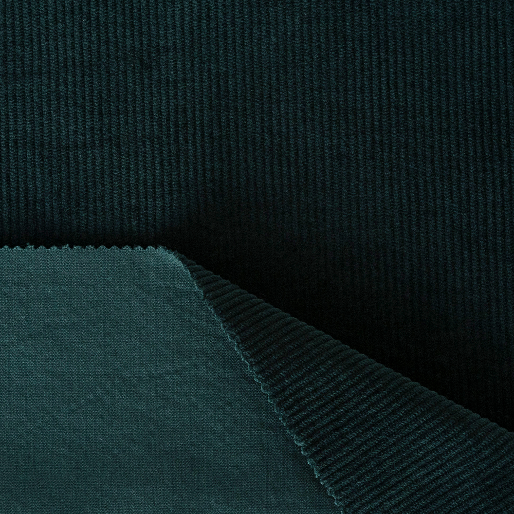 KLD10197 10W Rayon-Cotton Piece-Dyed Stretch Warmth Corduroy Fabric