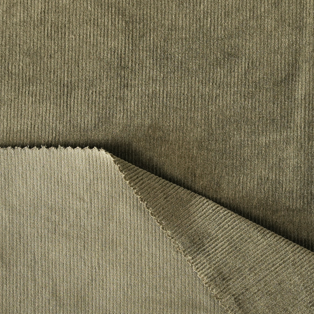 KLD10685 11W Tencel-Cotton Stretch Lightweight Soft Corduroy Fabric