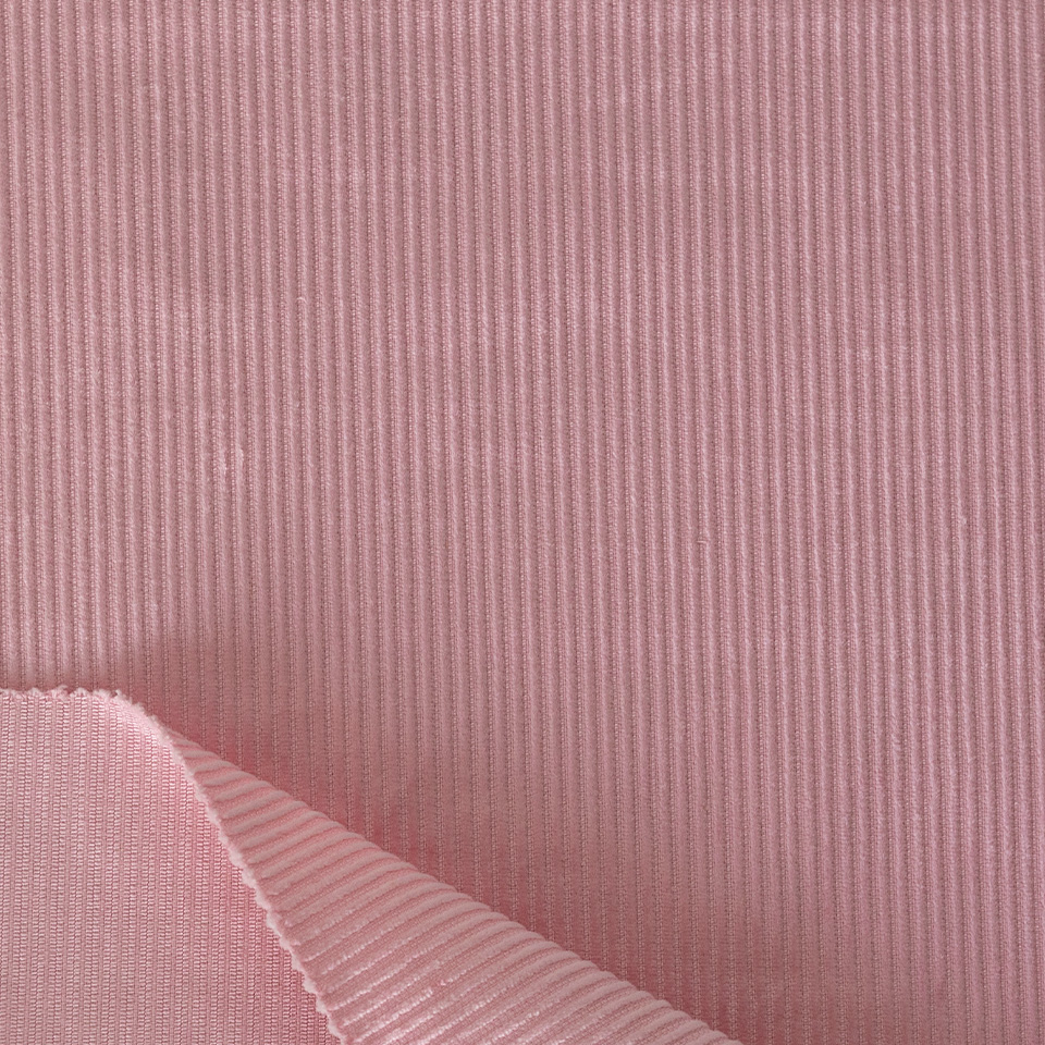 Rayon-Cotton Piece-Dyed Corduroy Fabric